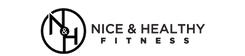 Nice and health Fitness logo